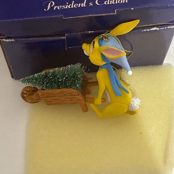 Grolier President's Edition Disney's Winnie the Pooh Rabbit Christmas Ornament - Picture 5 of 7